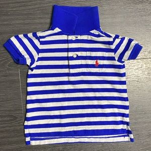 Striped Ralph Lauren polo